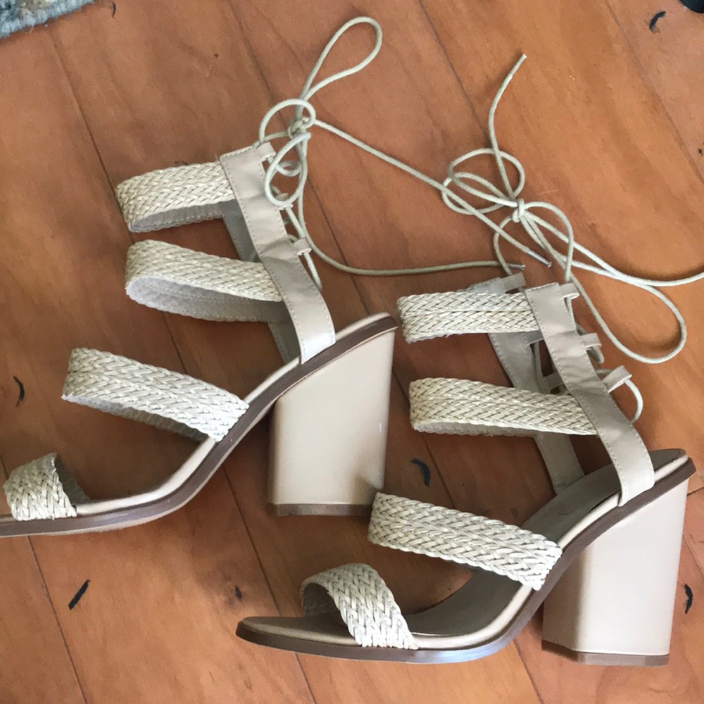 Lace Up Heels